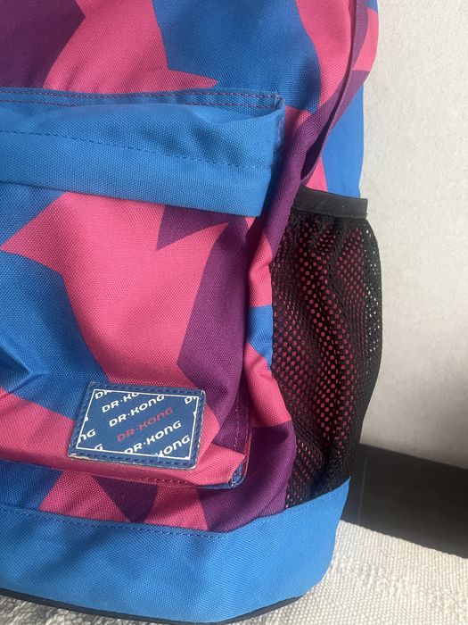 Зручний яскравий рюкзак з ортопедичною спинкою