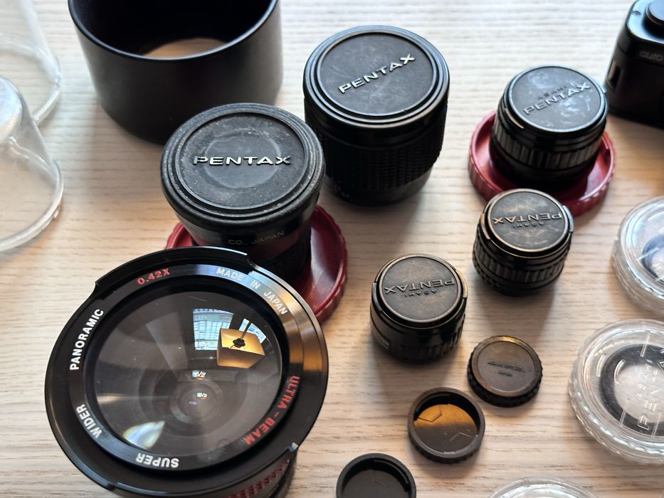 Pentax Auto 110 Super Kit - Rara Zoom 20-40mm + Conjunto Completo