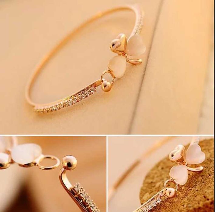 Pulseira de 2mm "Lace" com 7cm de Diâmetro