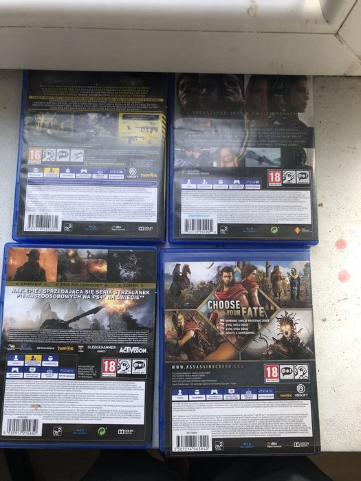 Gry do Ps4  uzywane