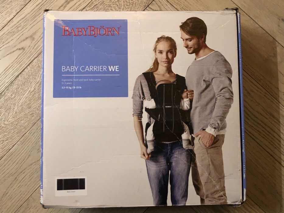 Baby Bjorn Baby Carrier WE nosidełko czarny