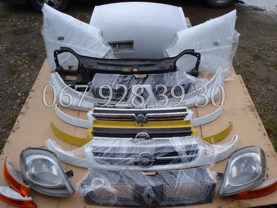 Бампер Передний на Opel Vivaro Renault Trafic Nissan Primastar 01-14