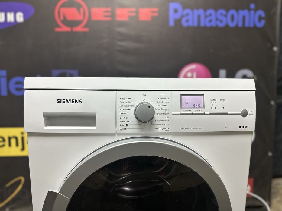 Сушильна машина Siemens IQ700/A++/7 кг/selfCleaningcondenser/компресор