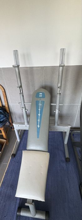 Banco de musculacao reforcado