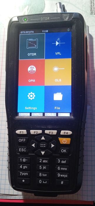 Оптичний рефлектометр у часовій області OTDR 4 в 1