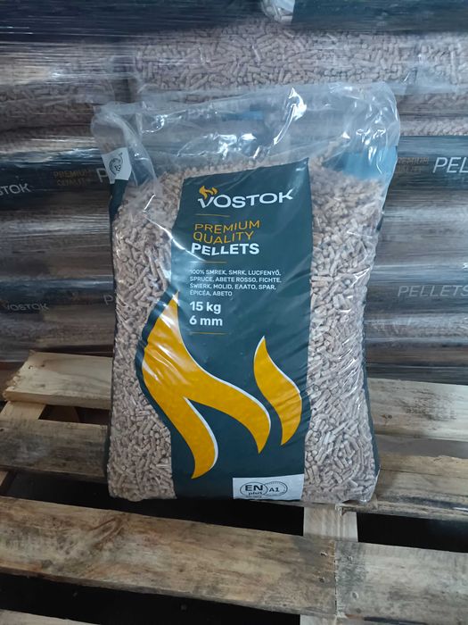Pellet KREMENERGY 100% sosnowy – ENplus A1, możliwy transport, magazyn Będzin