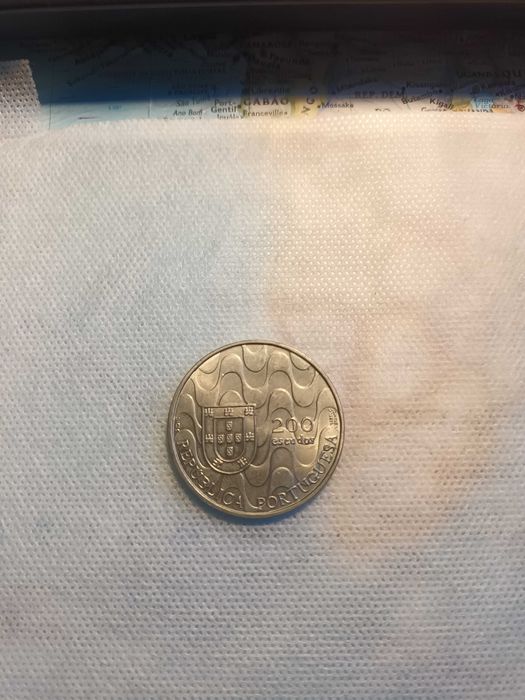 Moeda de 200 Esc. de 1992 - Presidência da Comunidade Europeia