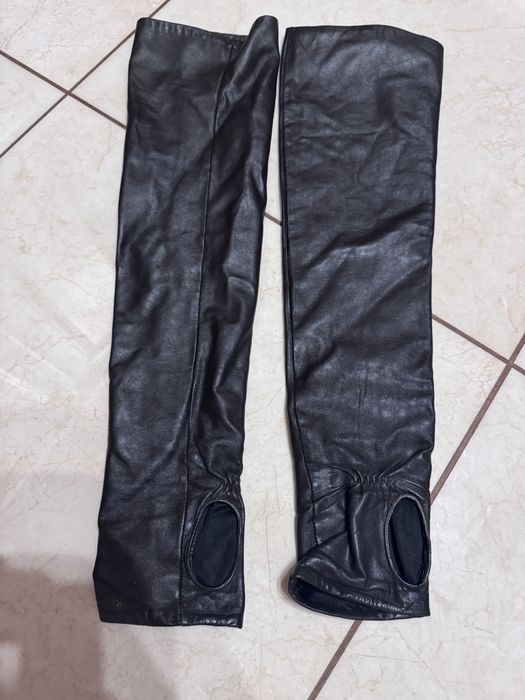 Шкіряні рукава мітьонки рукавиці