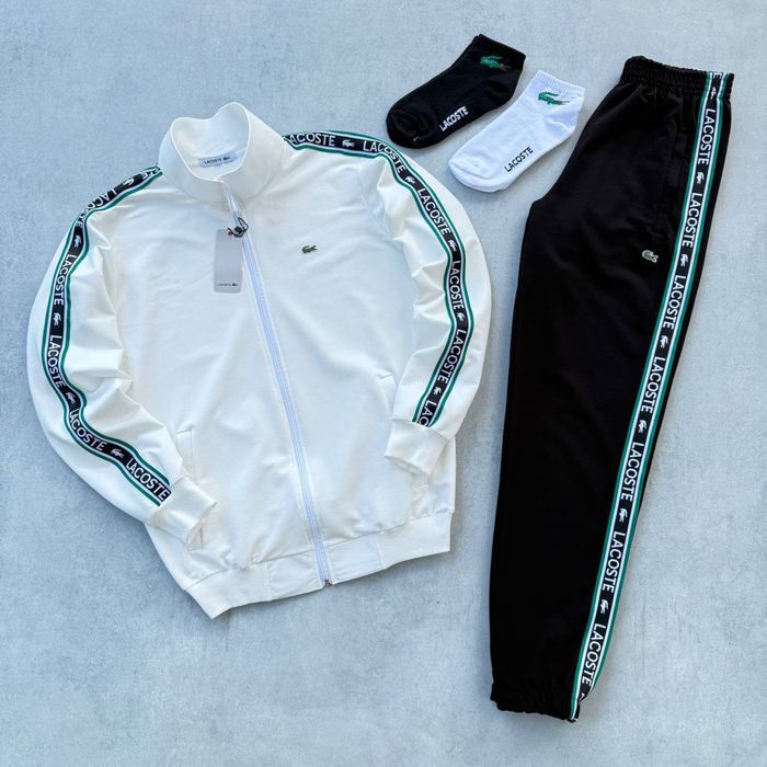 Чоловічий спортивний костюм лакоста Lacoste [S,M,L,XL,XXL] + шкарпетки