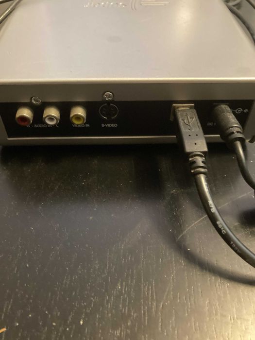 Drive externa LG 5169d para caputura de vídeo analógico, VHS e S-VHS