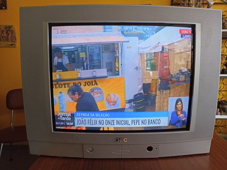 TV crt SEG 51 Cm Leiria, Pousos, Barreira E Cortes • OLX Portugal