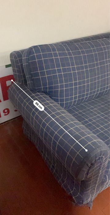 Conjunto de Sofas em tecido - dois