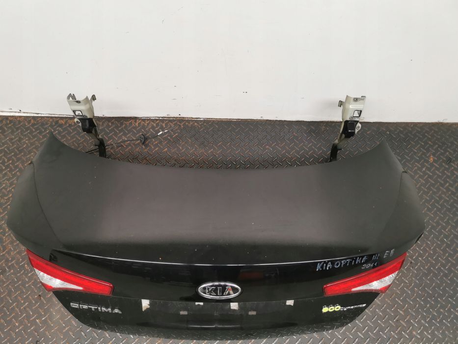 klapa bagażnika tył kia optima iii eb sedan kamera