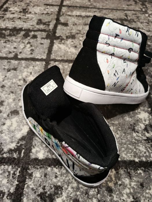 Кеди у стилі Vans Sk8-Hi / 43 розмір / Дивні дива/ Stranger Things