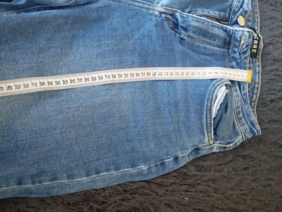 Spodnie damskie jeansy denim