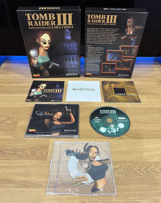 Tomb Raider III 3 (PC EN 1998) BIG BOX angielskie premierowe wydanie