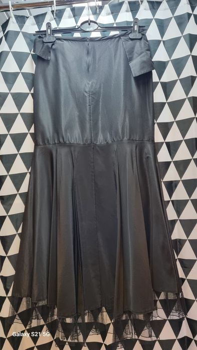 Asymetryczna, maxi spódnica 38