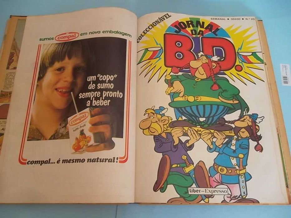 JORNAL da Banda Desenhada - Volumes encadernados.