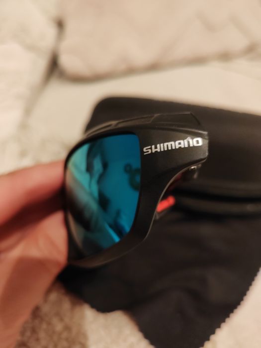 Shimano okulary przeciwsłoneczne męskie bdb stan jak nowe