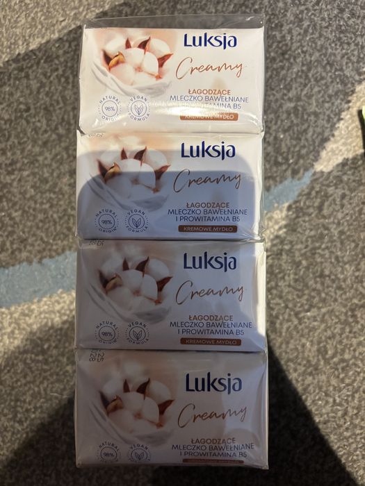 Mydło w kostce Luksja Creamy