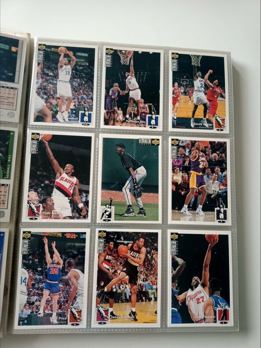 Kompletny Album kolekcjonerski NBA Upper Deck  94/95