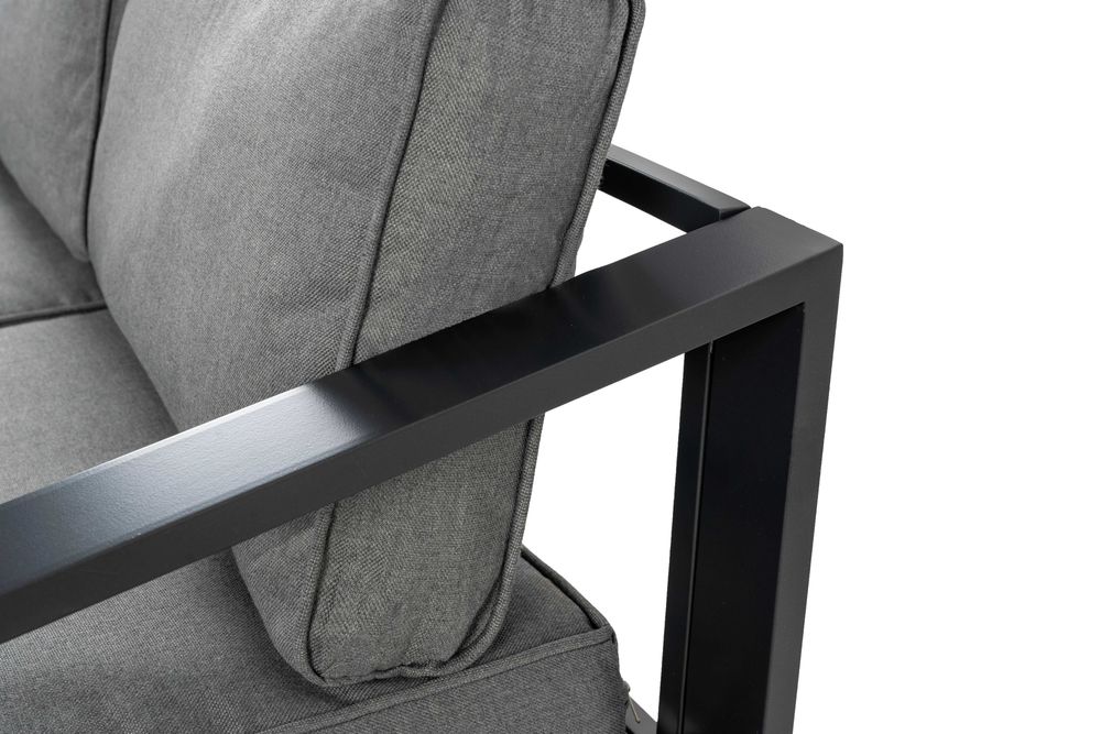 Aluminiowy Zestaw mebli ogrodowych,tarasowych,balkonowych -sofa,fotele