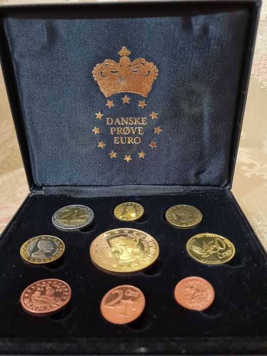 Dois sets de provas do euro: Suécia e Dinamarca.