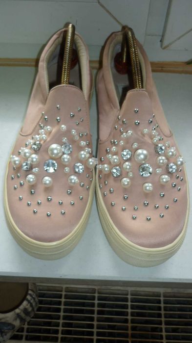 Steve Madden- atłasowe snikersy  r; 39