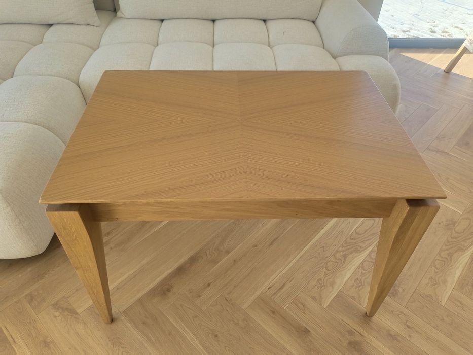 Stół dębowy blat jodełka stolik kawowy NOWY