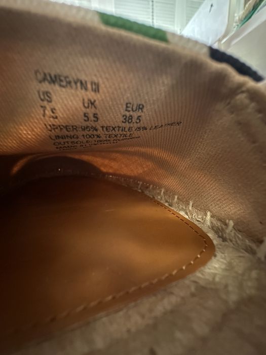 Espadryle damskie Lauren Ralph Lauren 37,5