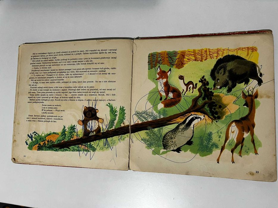 Miś Kuleczka | Komplet 2 Tomy | Menzel | Ilustr. Trnka 1950 | Kolekcjonerska