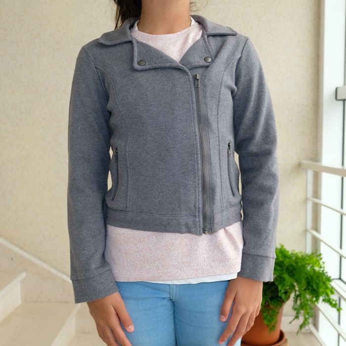 Casaco, tipo jaqueta, 10 anos, 138cm
