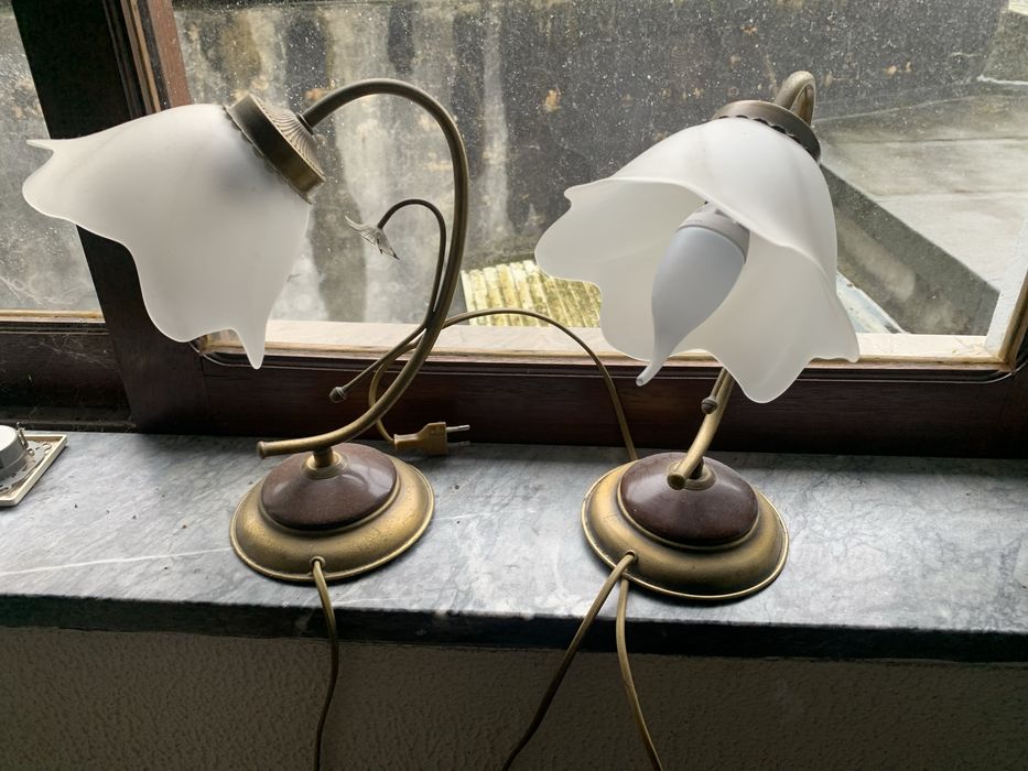 Candeeiros mesa de cabeceira