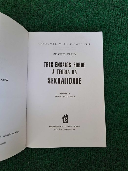 Três Ensaios sobre a Teoria da Sexualidade - S. Freud