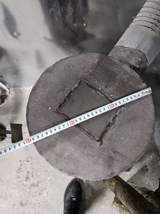 Піч буржуйка з балону