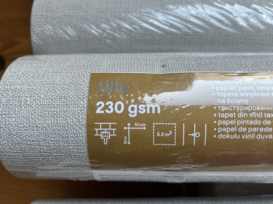 Tapeta winylowa teksturowana GoodHome 230g/m2, 1 rolka=5,3m2