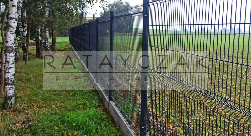 Panel siatkowy ogrodzeniowy Panele systemowe Ogrodzenie Panelowe 1,23m