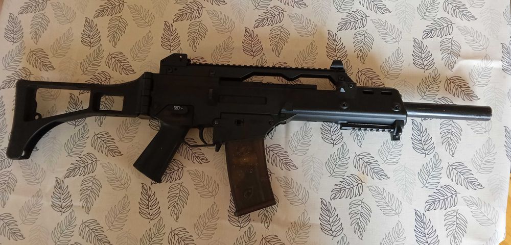 Набір лазер-таг повнорозмірний аналог автомата G36K BLACK