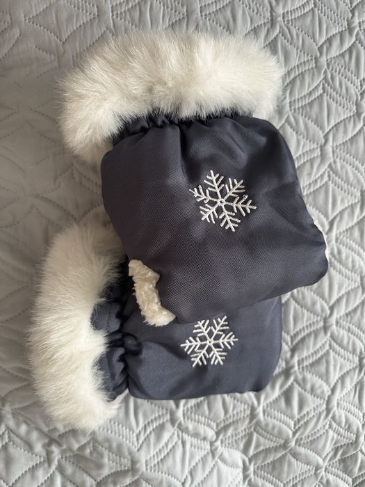 Рукавиці, муфта на коляску