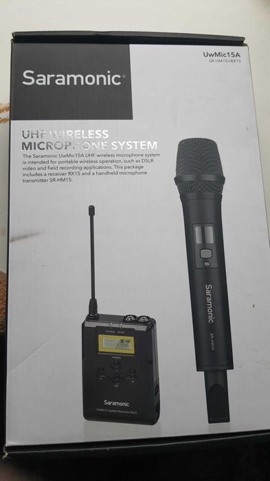 Бездротовий мікрофон Saramonic uwMic 15a