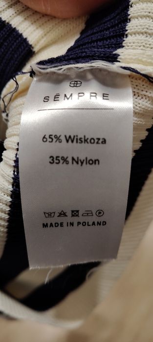 Bluzka w paski Sempre.