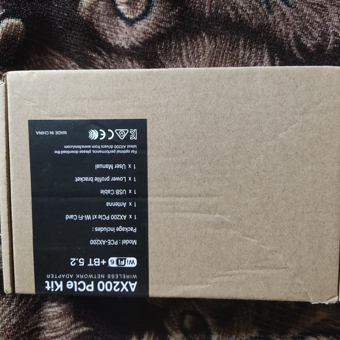 Быстрый Wi-Fi 6  адаптер с Bluetooth 5.2  PCI-E (АС200)