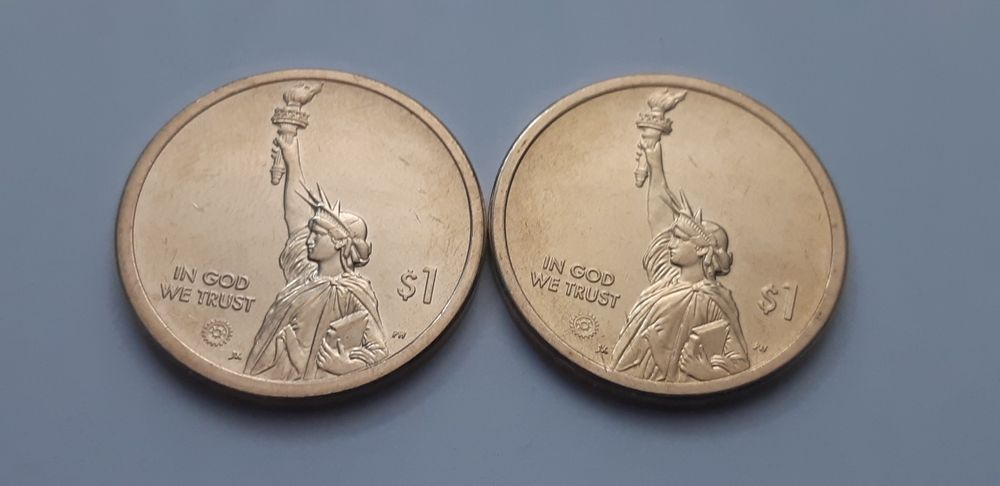 USA 1 dolar -2023 - Luizjana. Barka desantowa - P i D