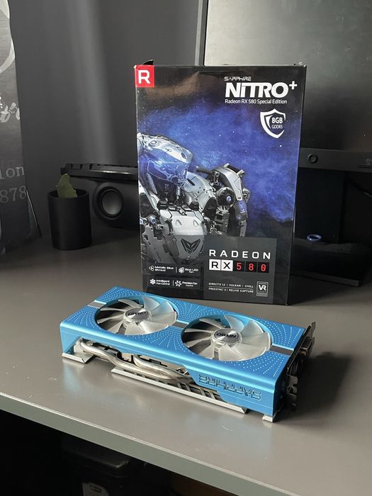 Sapphire Rx580 nitro + SPECIAL EDITION