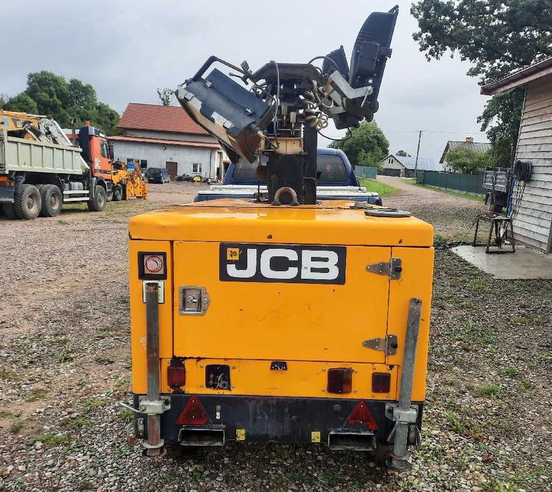 agregat prądotwórczy JCB LT9 7,7kv z wieżą oswietleniową