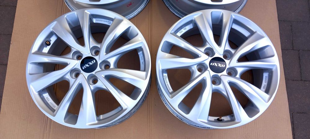 Felgi aluminiowe OXXO KIA/HYUNDAI/MAZDA i inne 6.5x16, 5x114,3 ET50, 67.1