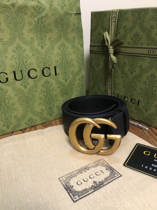 Pasek skorzany Gucci 80-125