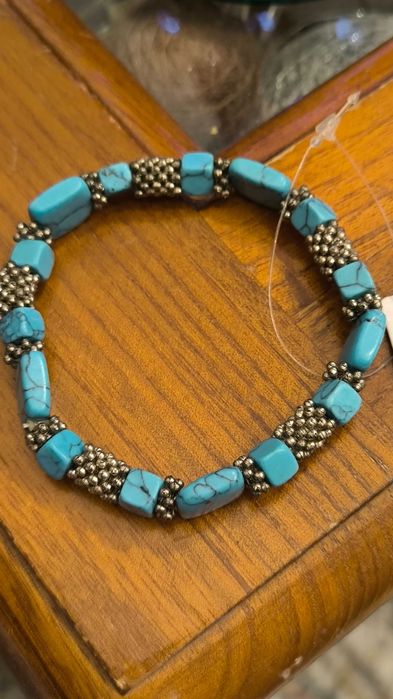 Biżuteria z turkusem - komplet