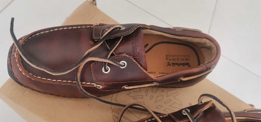 Sapatos Timberland Homem 41 | Pele | Como Novos | Pouco Uso