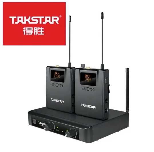 Бездротовий наголовний/петличний мікрофон ТАКСТАР X3PP UHF